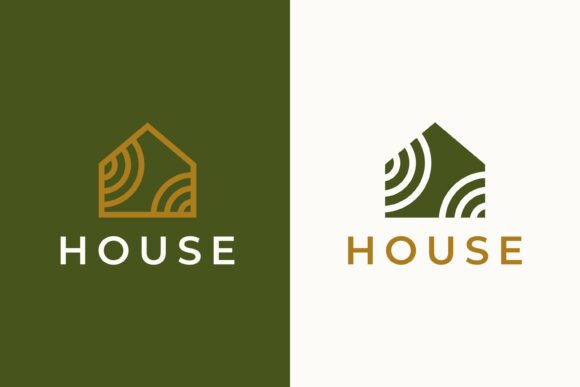 Download Simply House Logo Branding Wooden - Wooden Collection