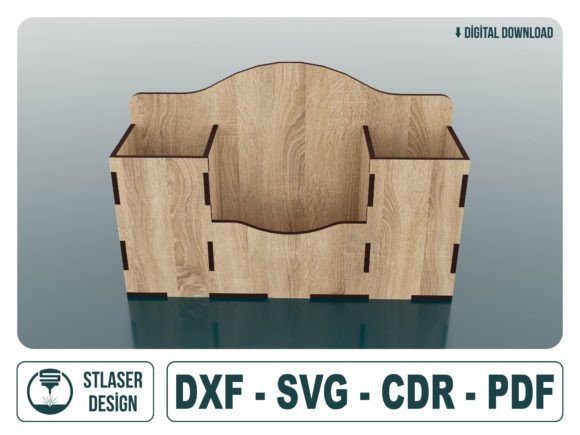 Download Laser Cut Wooden Pencil Holder Svg Files - Wooden Collection