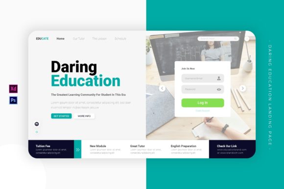 Download Daring Education | Landing Page - Daring Collection